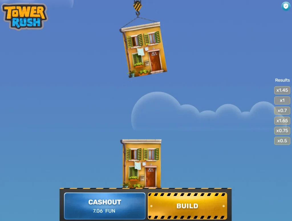 Tower Rush Wähle eine Aktion aus